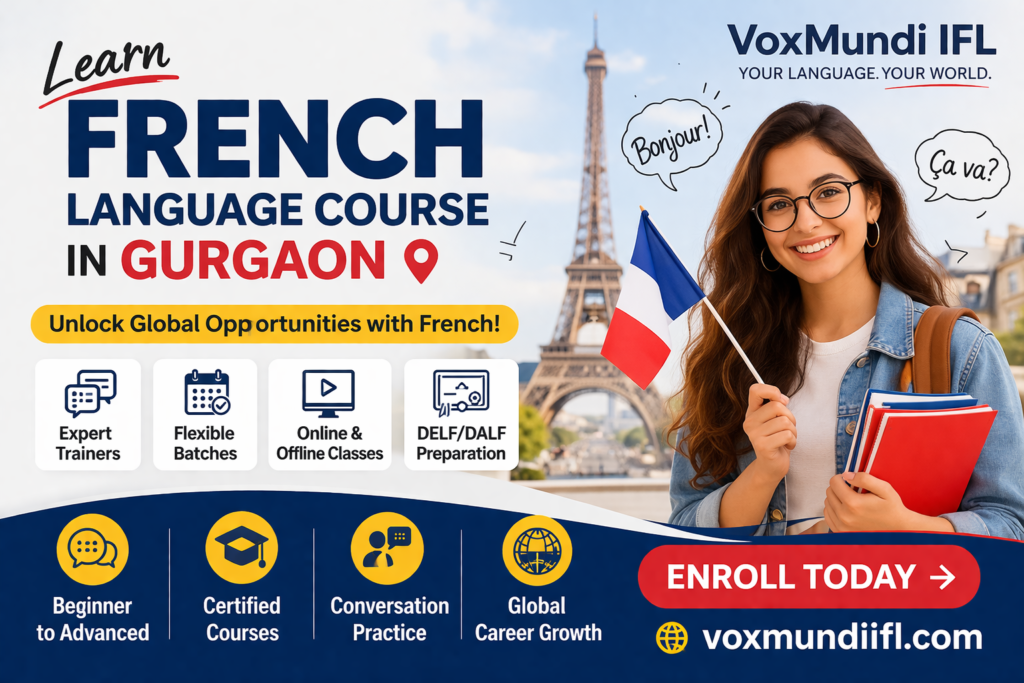 French Language Course in Gurgaon